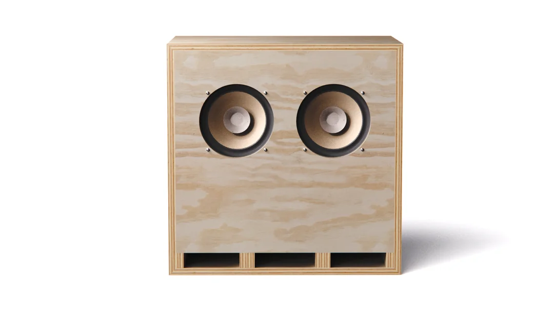 Sonora X2 — Altavoz Artesanal de Madera de 2 Vías